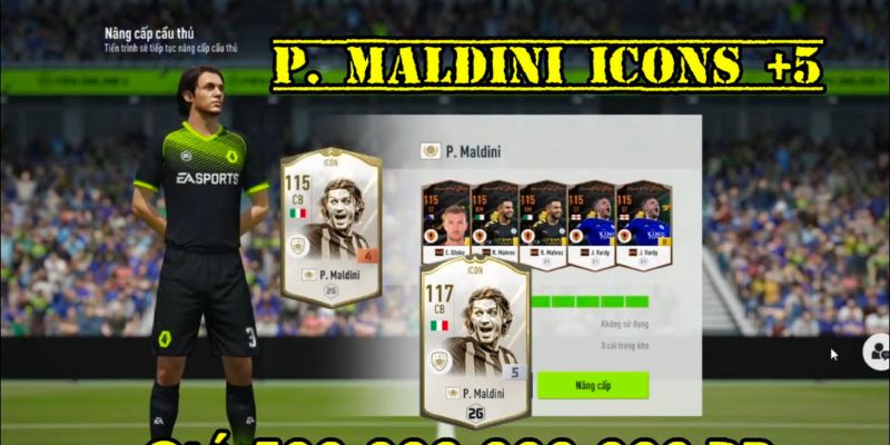 Maldini chơi tốt ở vị trí trung vệ AC Milan